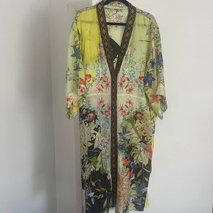 Johnny Was Kimono Yellow